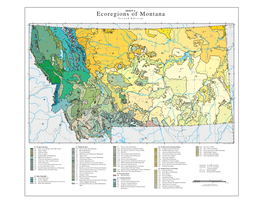Ecoregions of Montana Second Edition