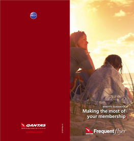 Qantas Frequent Flyer Benefits Guidebook