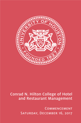 Hospitality Industry, Conrad N