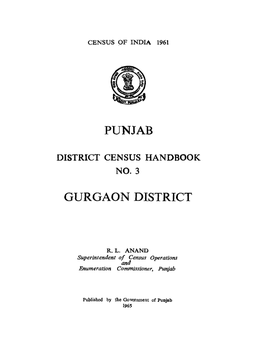 Gurgaon District, No-3, Punjab