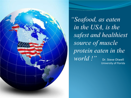 CFP 2104 Seafood As Eaten in the U.S. Sotwell