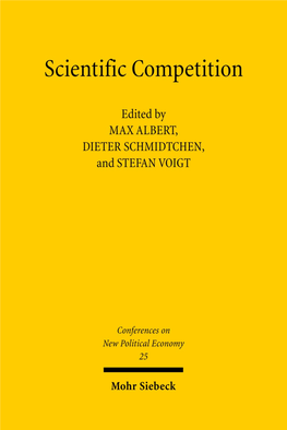 Scientific Competition