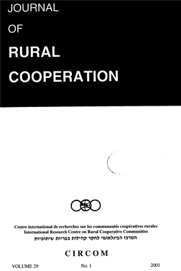 Rural Cooperation