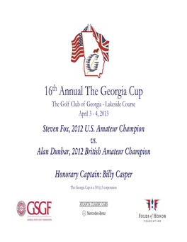 Georgia Cup 2013