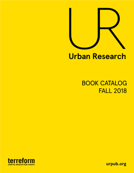 Book Catalog Fall 2018