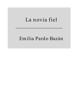 La Novia Fiel