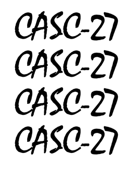 Proceedings of CASC-27 – the CADE-27 ATP System Competition