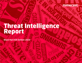 Threat Intelligence Report USA 2020