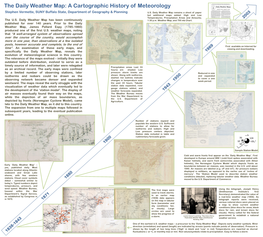 The Daily Weather Map: a Cartographic History of Meteorology