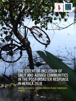 The Extent of Inclusion of Dalit and Adivasi Communities in the Post-Disaster Response in Kerala