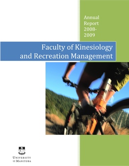 Faculty of Kinesiology and Recreation Management