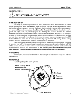 What Is Radioactivity?