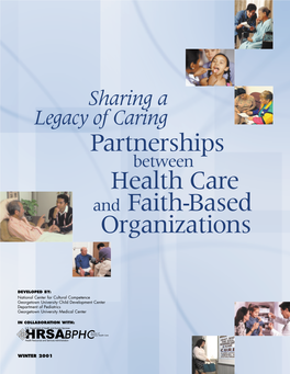 Partnerships Between Health-Care and Faith-Based Organizations