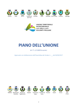 Piano Unione Definitivo