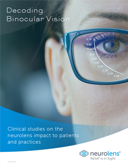 Decoding Binocular Vision