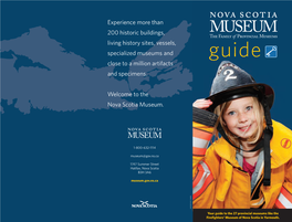 Nova Scotia Museum Guide 2013