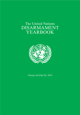 Disarmament Yearbook