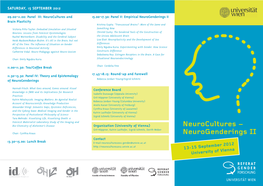 Neurocultures – Neurogenderings II at the University of (Rectorate, University of Vienna) Vienna 13-15 September, 2012