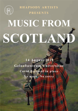 Music from Scotland – Program