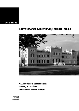 Lietuvos Muziejų Rinkiniai