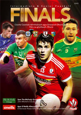 County Final 2019 Programme