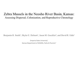 Dispersal of Dreissena Polymorpha (Zebra Mussel) from Marion