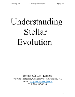 Understanding Stellar Evolution