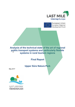 Analysis of the Technical State of the Art of Regional Public Transport Systems and Particularly Flexible § Systems in Rural Tourism Regions
