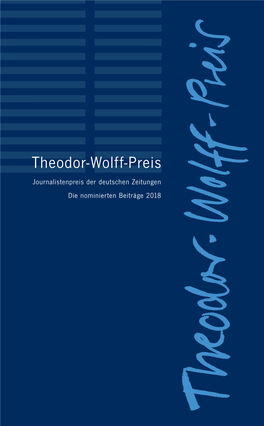 Theodor-Wolff-Preis