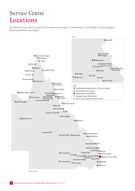 Service Centre Locations