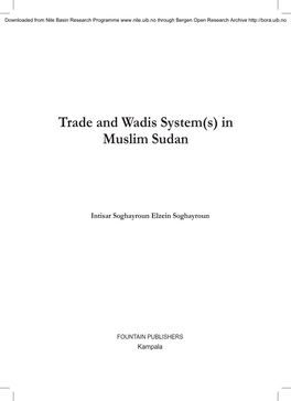In Muslim Sudan