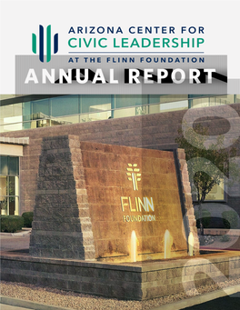 Arizona Center for Civic Leadership 2020 Annual