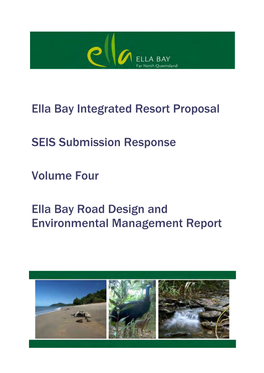 Ella Bay Road Design and Environmental Management Report