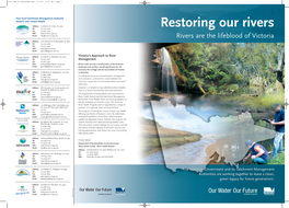 Restoring Our Rivers