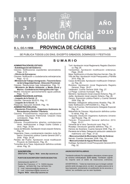 Boletín Oficial