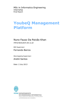 Youbeq Management Platform &gt;