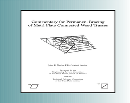 Permanent Bracing Commentary