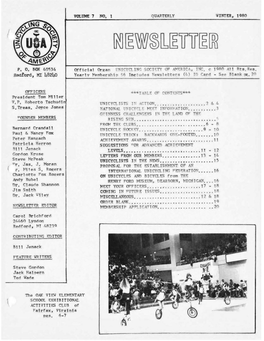 Volume 7 No 1 (Winter 1980)