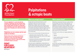 Palpitations & Ectopic Beats