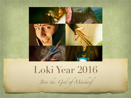 Loki Schedule