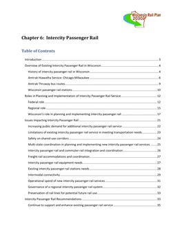 Intercity Passenger Rail