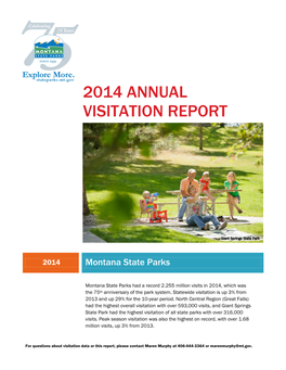 2014 Annual Visitation Report