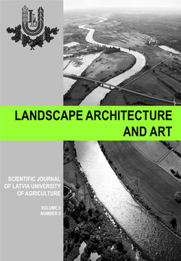 Landscape Architecture and Art