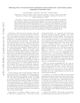 Arxiv:1305.4948V2 [Cond-Mat.Str-El] 14 Sep 2013 Eettpso S a Rs[6 7.Teepae Are Phases Superﬂuid of These Phase B 17]