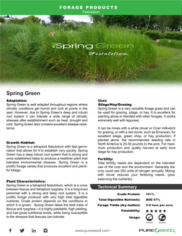 Spring Green