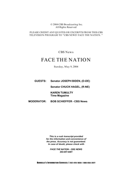 Face the Nation