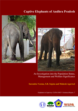 Captive Elephants of Andhra Pradesh