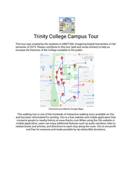 Trinity College Campus Tour