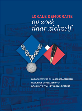 Lokale Democratie Op Zoek Naar Zichzelf