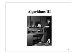 Algorithms III